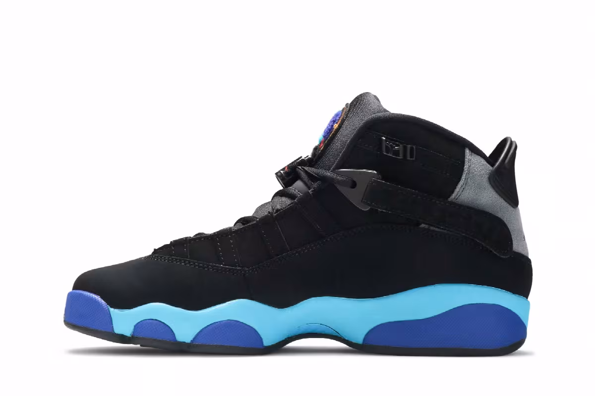 Air Jordan 6 Rings GS Aqua, view 4