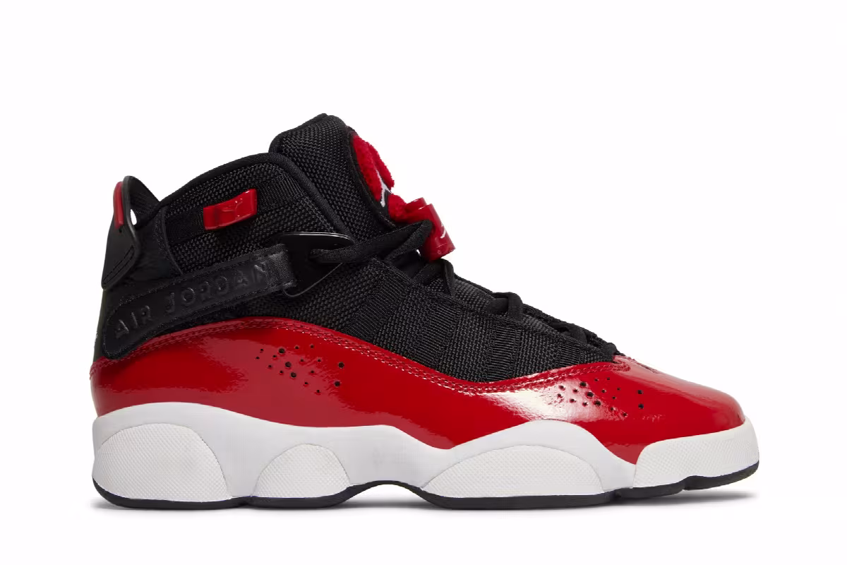 Air Jordan 6 Rings GS Fitness Red, view 2