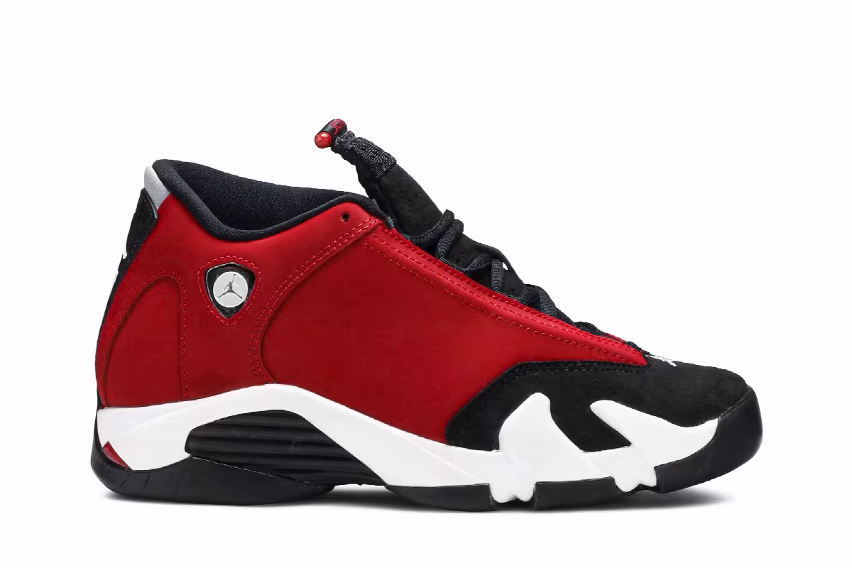 Air Jordan 14 GS Gym Red, view 2