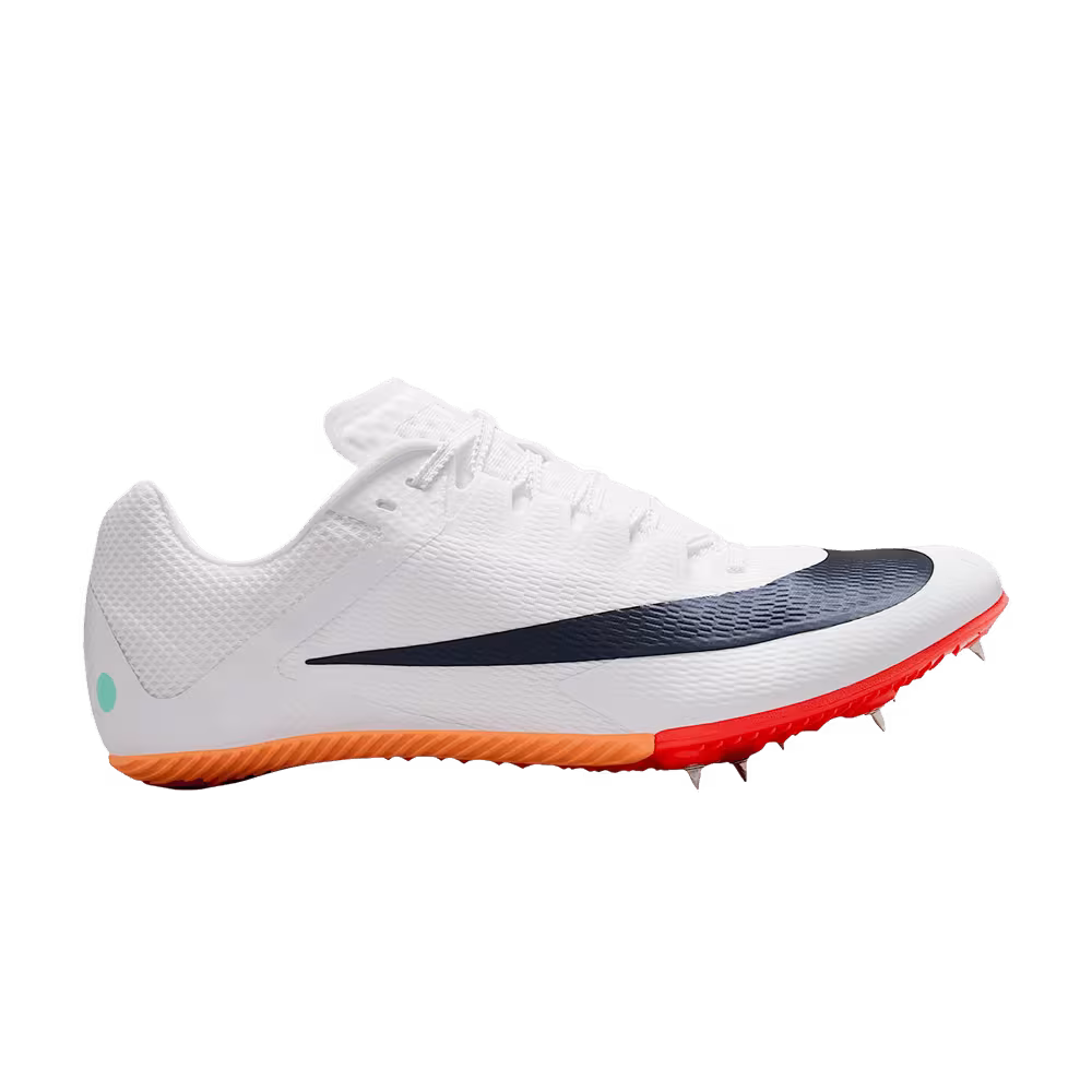 Nike Zoom Rival Sprint White Bright Crimson Hyper Turquoise Obsidian