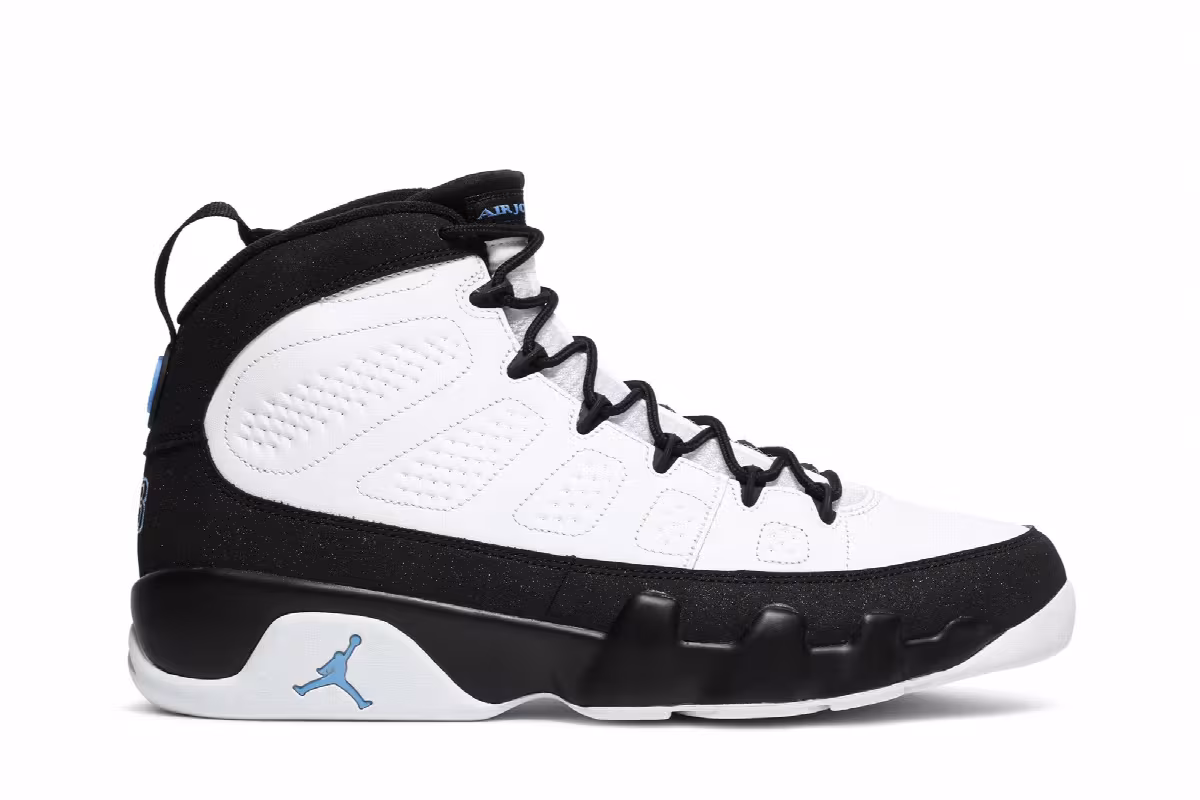 Air Jordan 9 University Blue, view 2