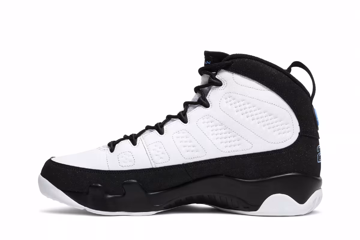 Air Jordan 9 University Blue, view 4