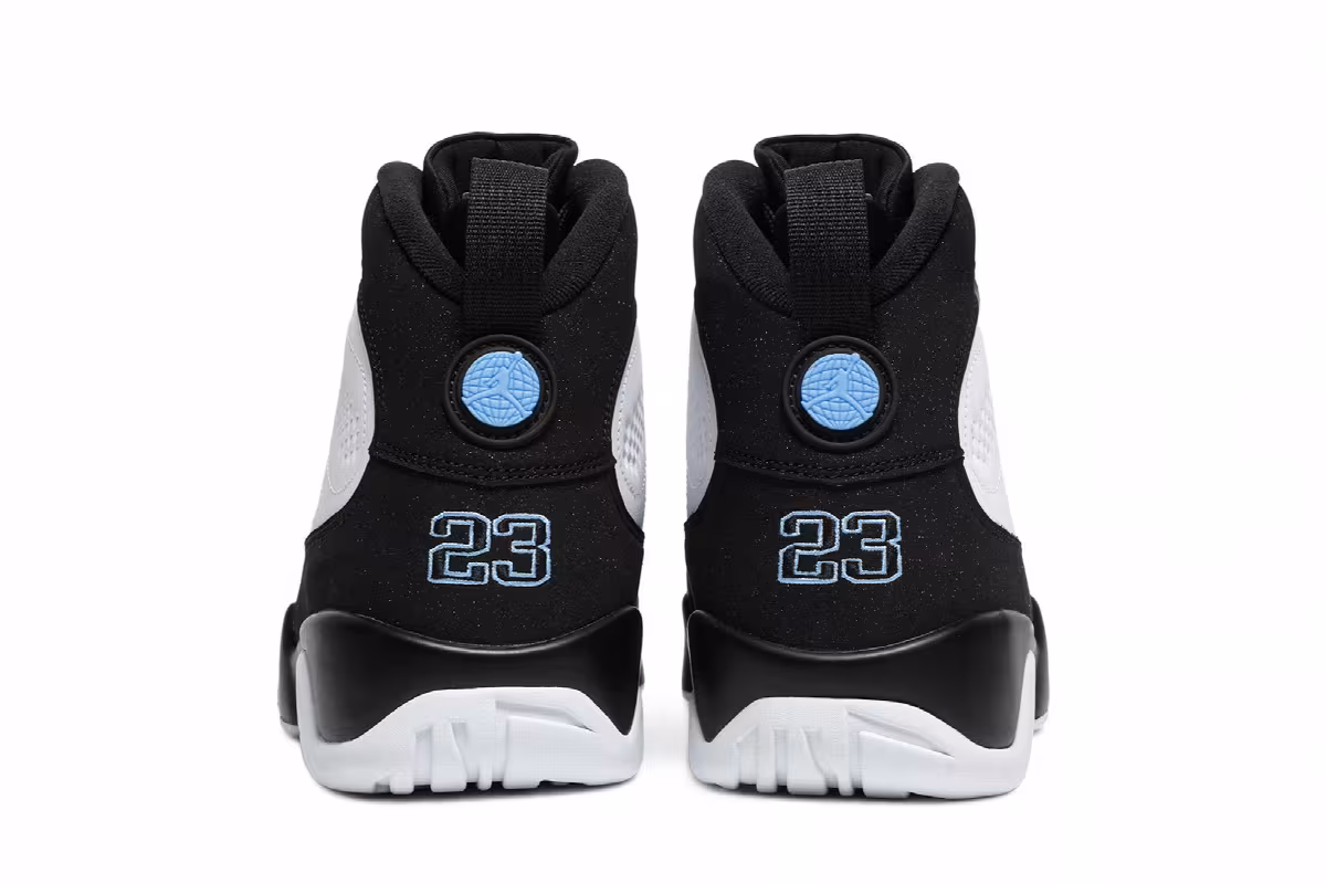 Air Jordan 9 University Blue, view 7