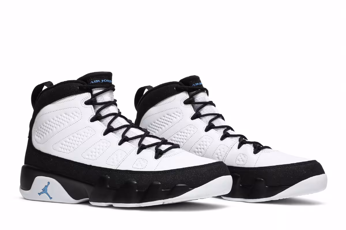 Air Jordan 9 University Blue, view 9