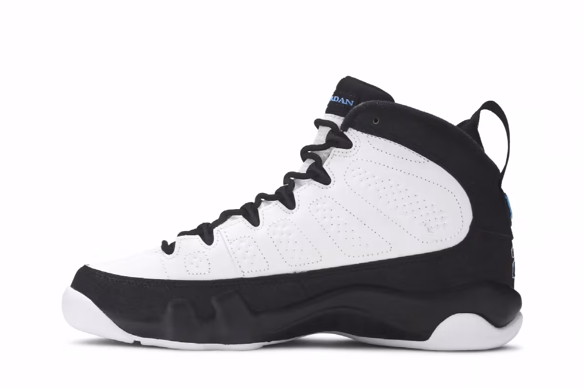 Air Jordan 9 GS University Blue, view 4