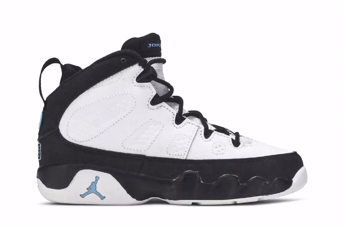 Air Jordan 9 PS University Blue, view 2