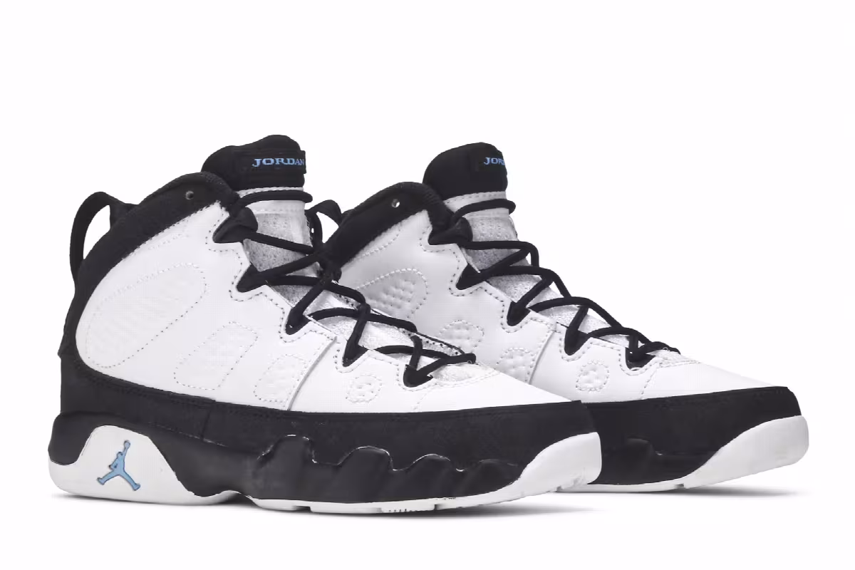Air Jordan 9 PS University Blue, view 9