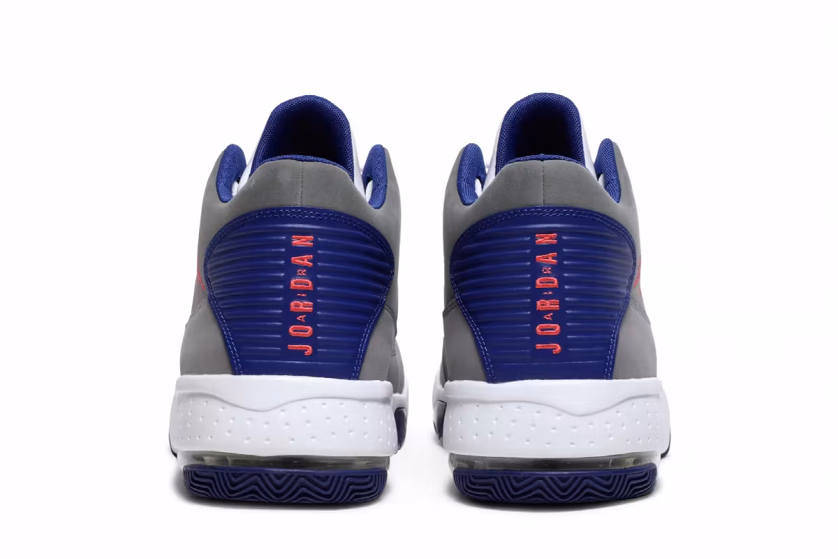 Air Jordan Max Aura 2 Grey Royal Blue, view 7