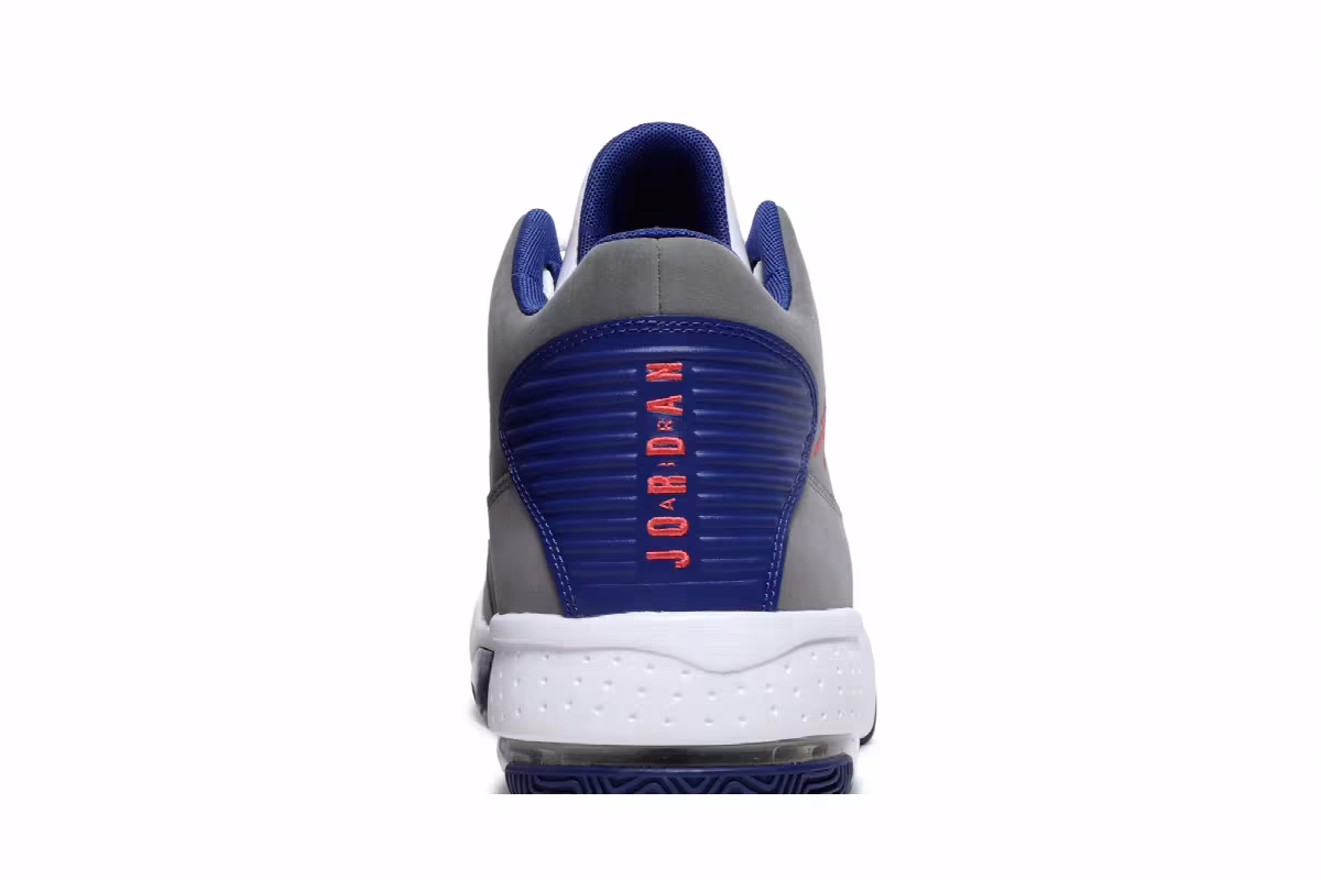 Air Jordan Max Aura 2 Grey Royal Blue, view 8