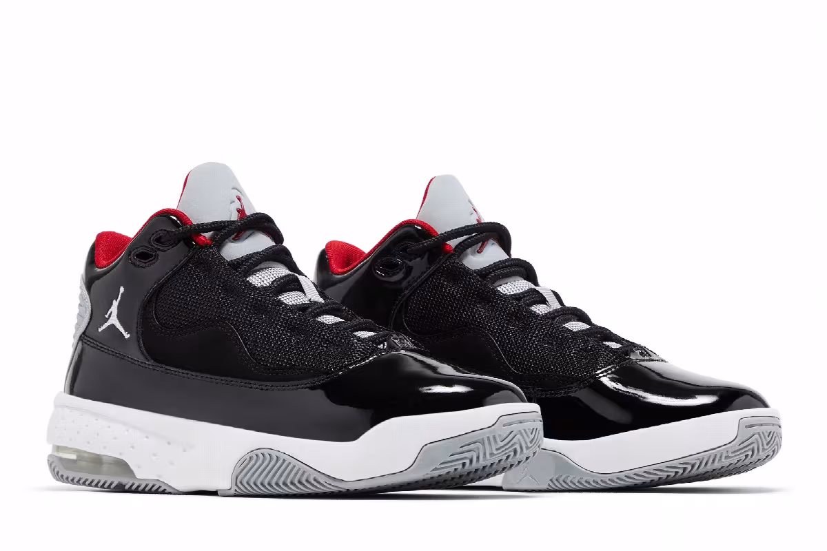Air Jordan Max Aura 2 GS Black Cement, view 9