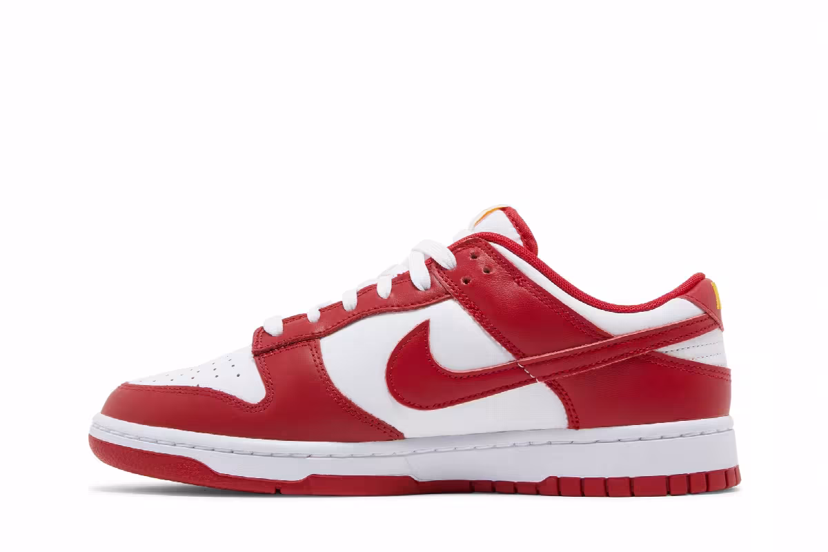 Nike Dunk Low Gym Red, view 4