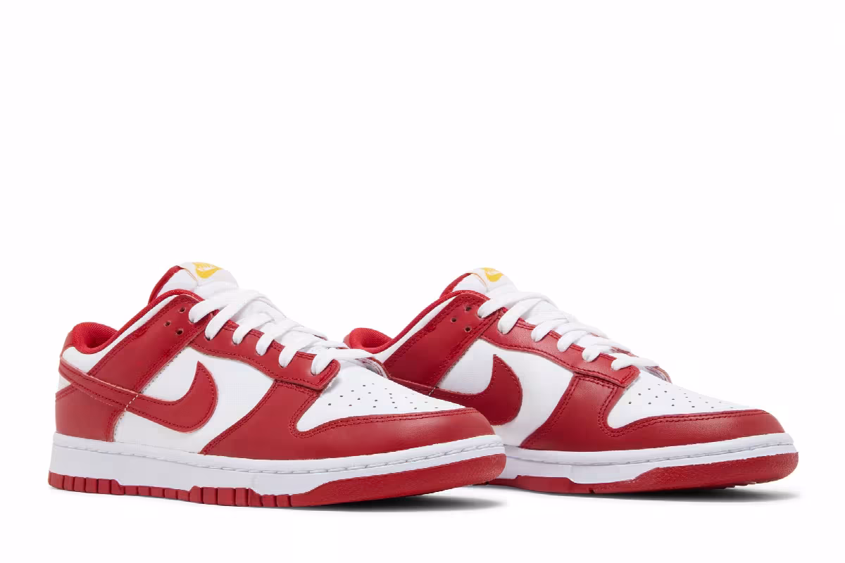 Nike Dunk Low Gym Red, view 9