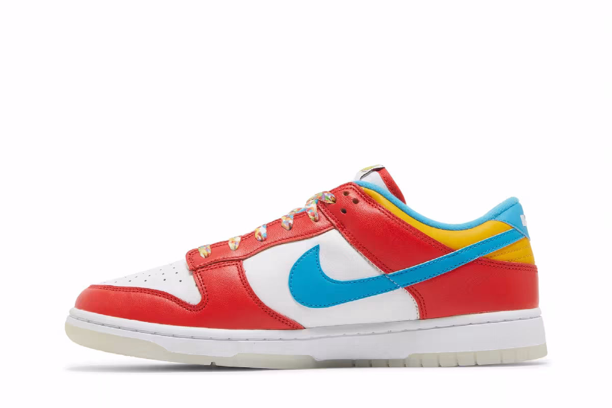 LeBron James x Fruity Pebbles x Nike Dunk Low, view 4
