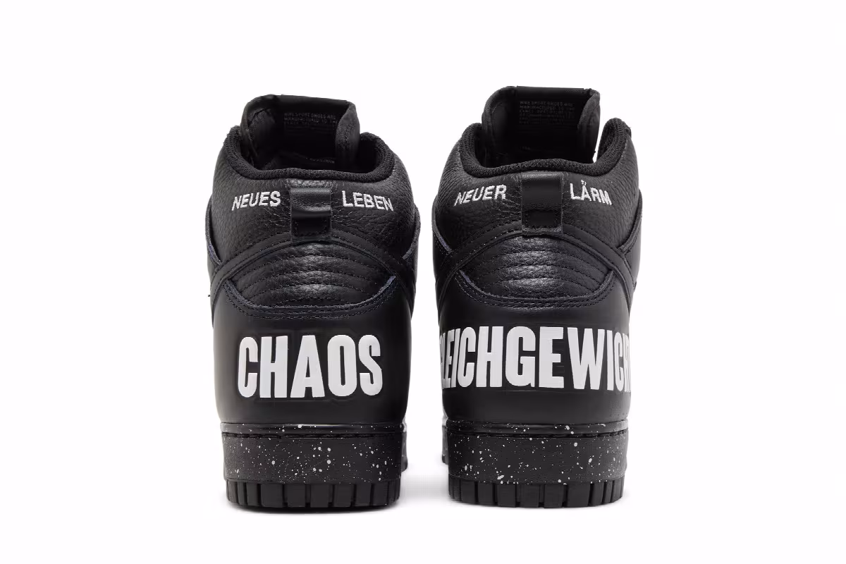 Undercover x Nike Dunk High 1985 Chaos - Black, view 7