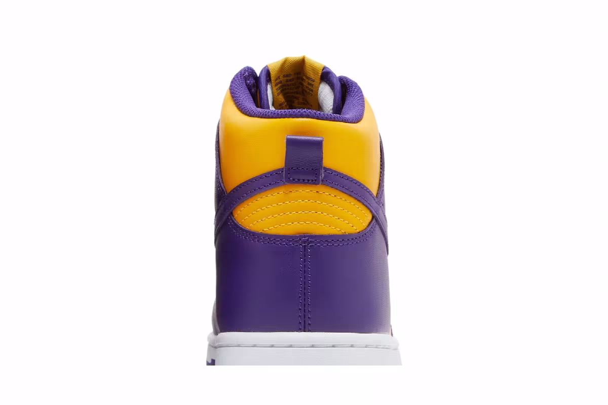 Nike Dunk High Lakers, view 8