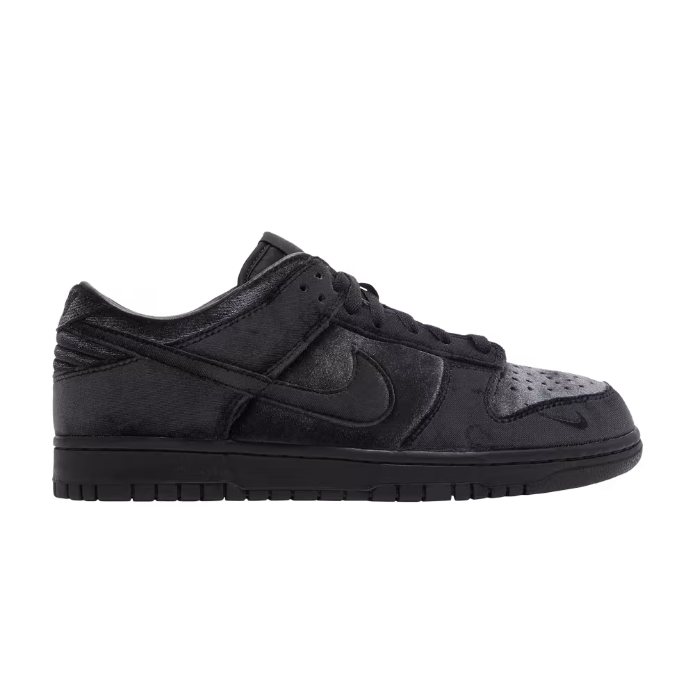 Dover Street Market x Nike Dunk Low Black Velvet