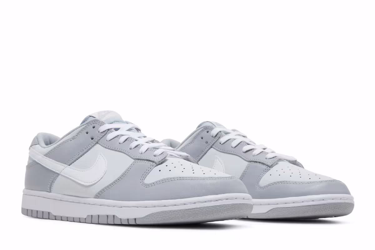 Nike Dunk Low Pure Platinum Wolf Grey, view 9
