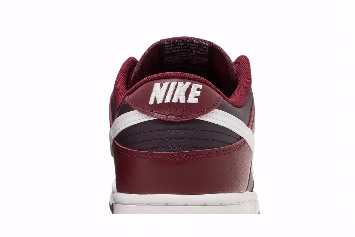 Nike Dunk Low Dark Beetroot, view 8