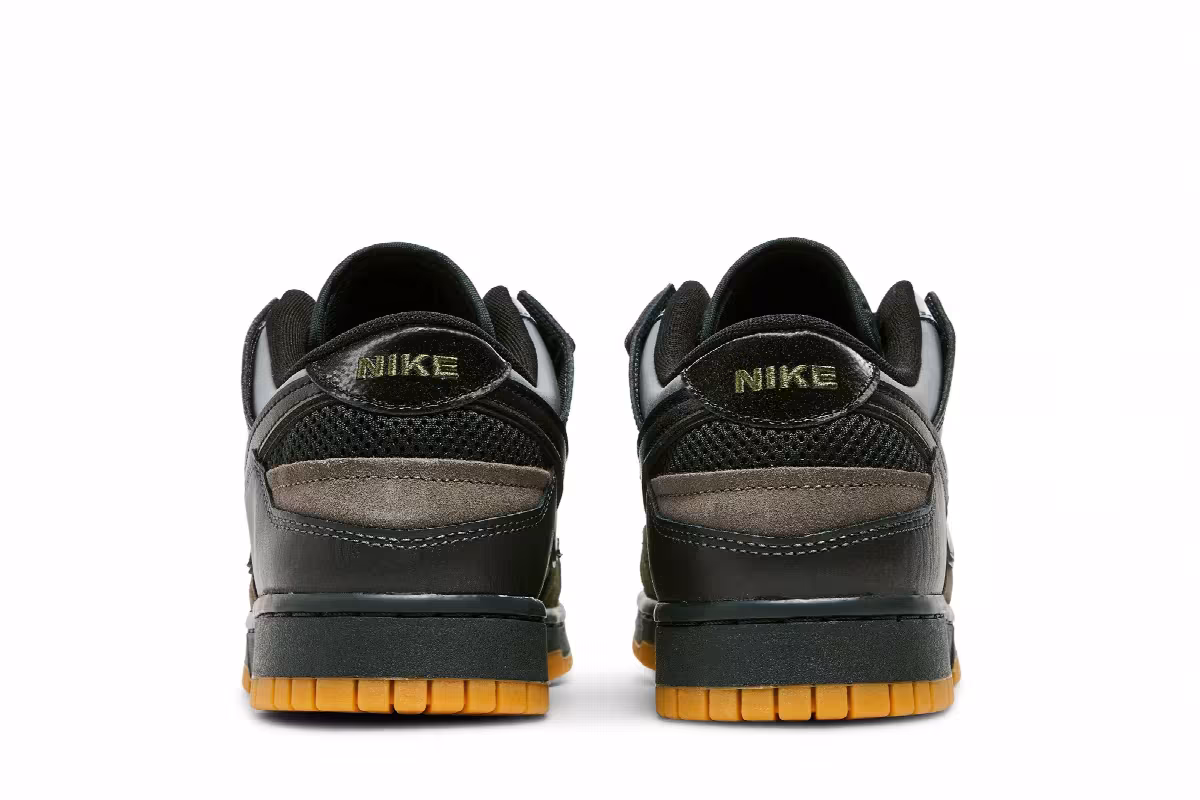 Nike Dunk Low Scrap Black, view 7