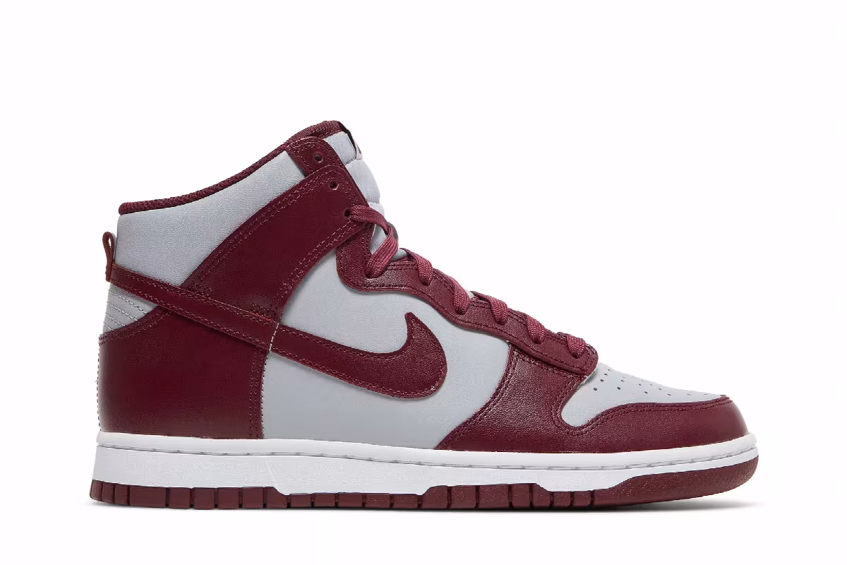 Nike Dunk High Dark Beetroot, view 2
