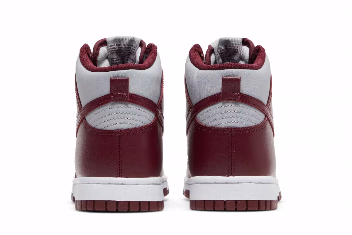 Nike Dunk High Dark Beetroot, view 7