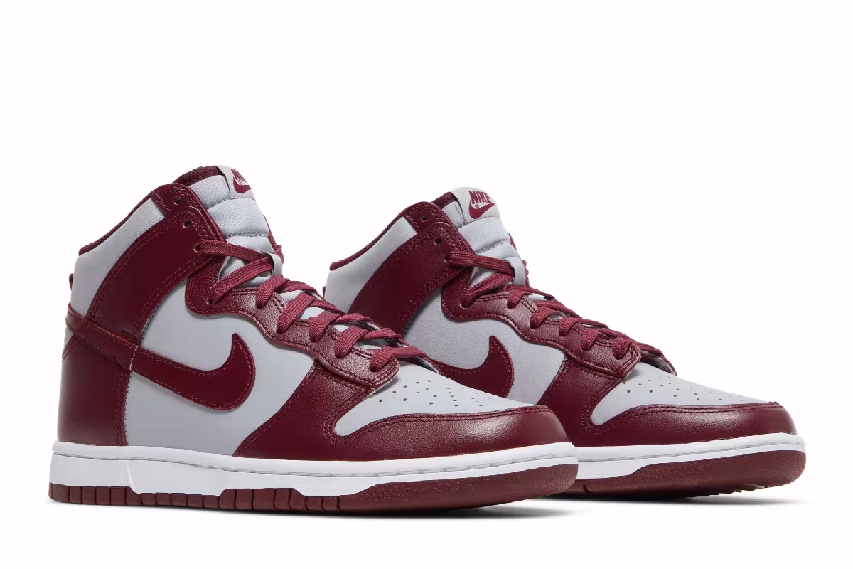 Nike Dunk High Dark Beetroot, view 9