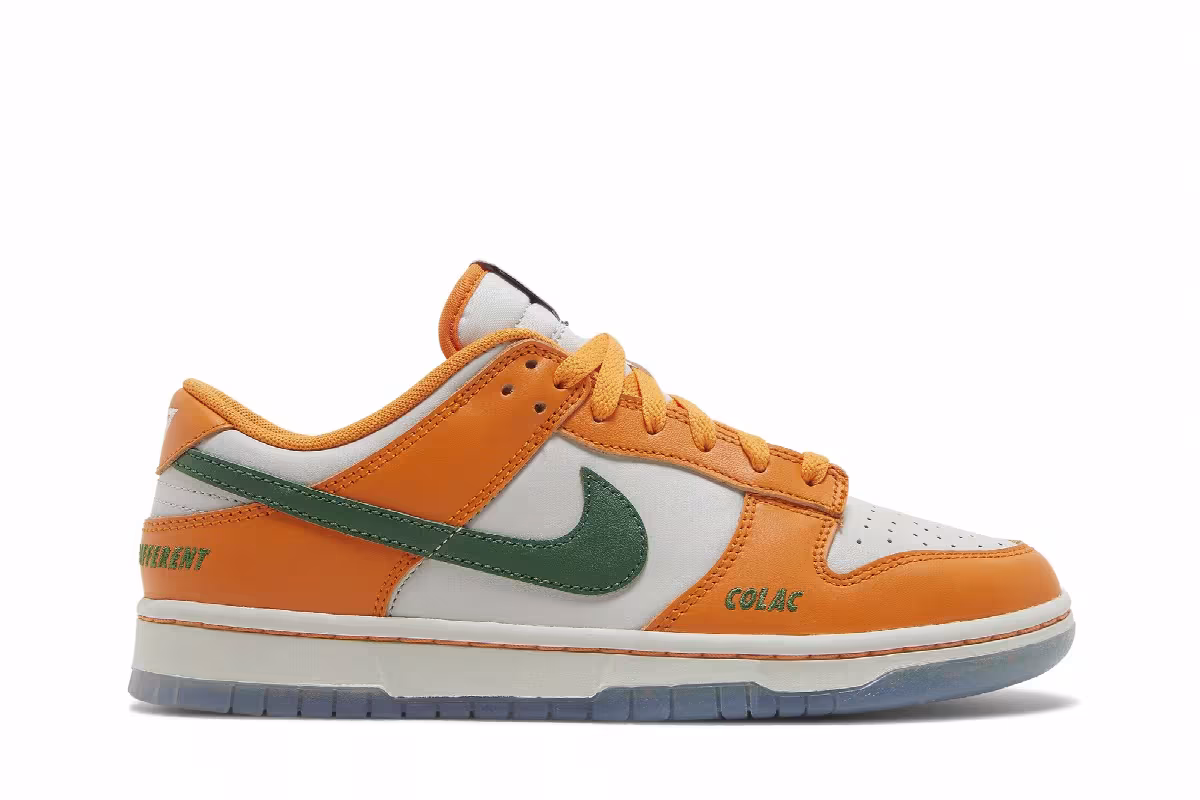 Florida A&M University x Nike Dunk Low Rattlers, view 2