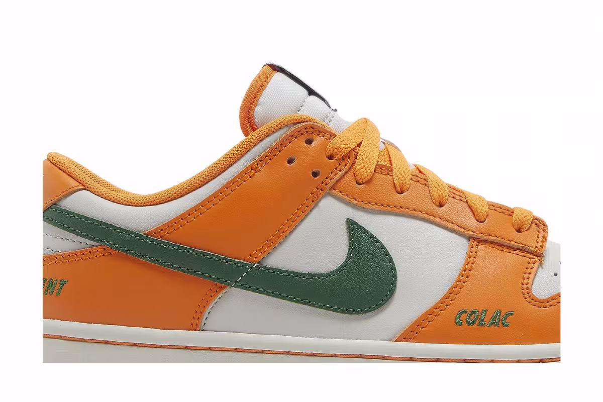 Florida A&M University x Nike Dunk Low Rattlers, view 3