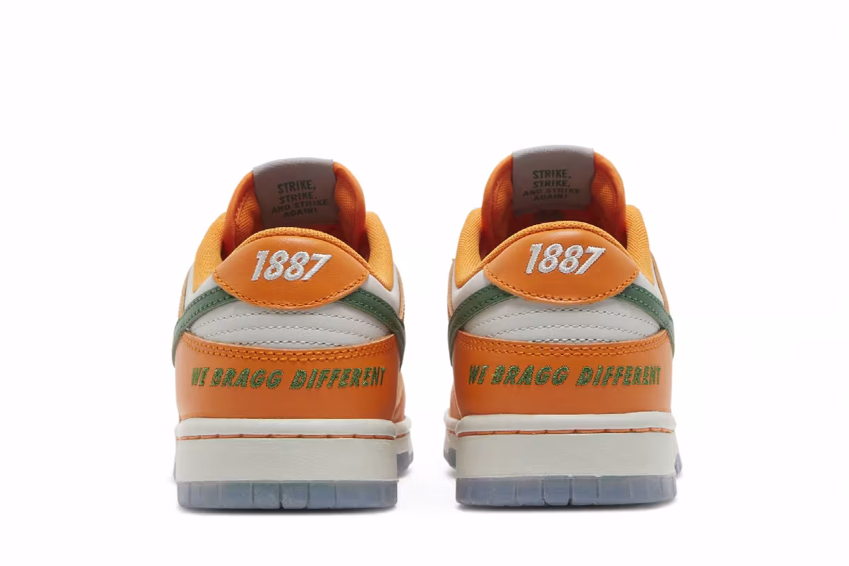 Florida A&M University x Nike Dunk Low Rattlers, view 7