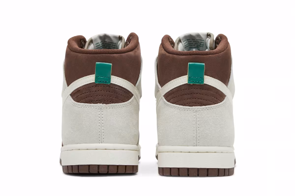 Nike Dunk High Light Chocolate, view 7