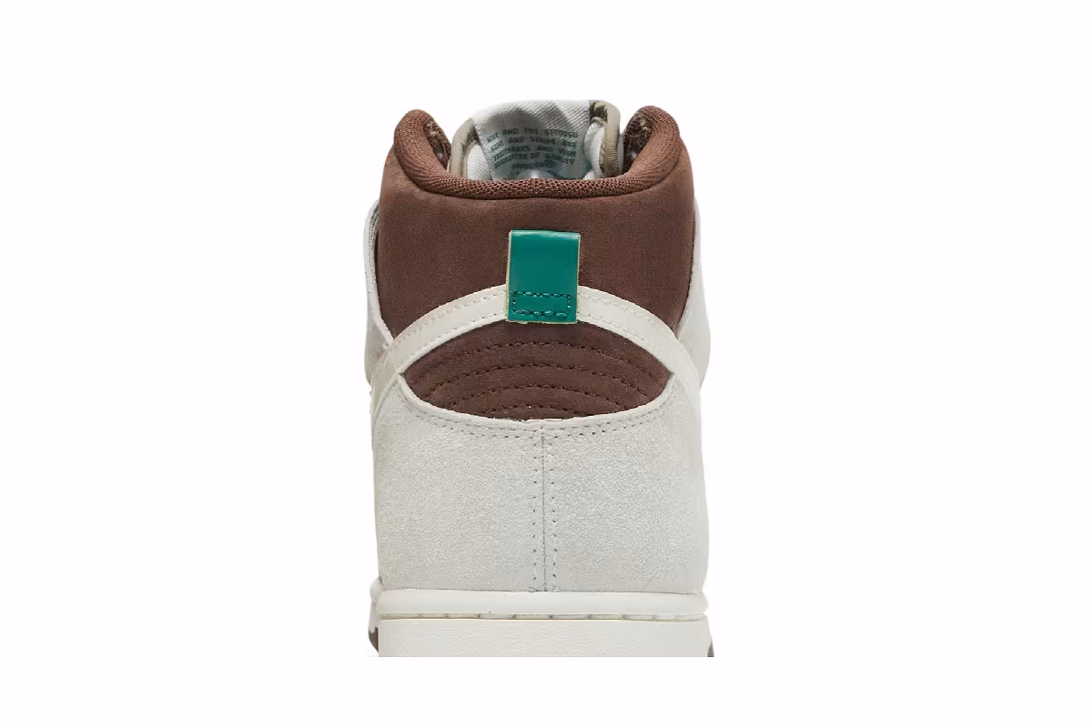 Nike Dunk High Light Chocolate, view 8