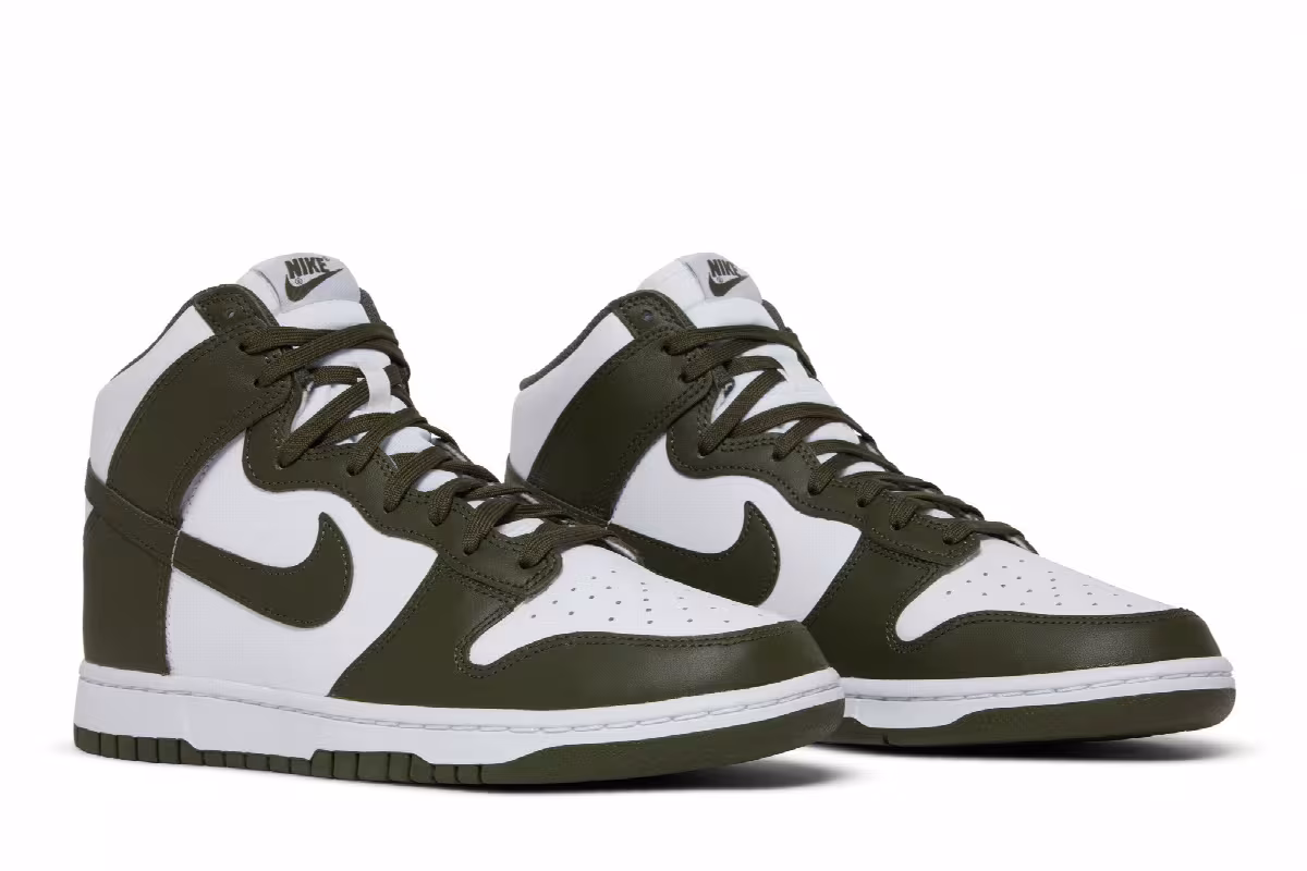 Nike Dunk High Cargo Khaki 2022, view 9