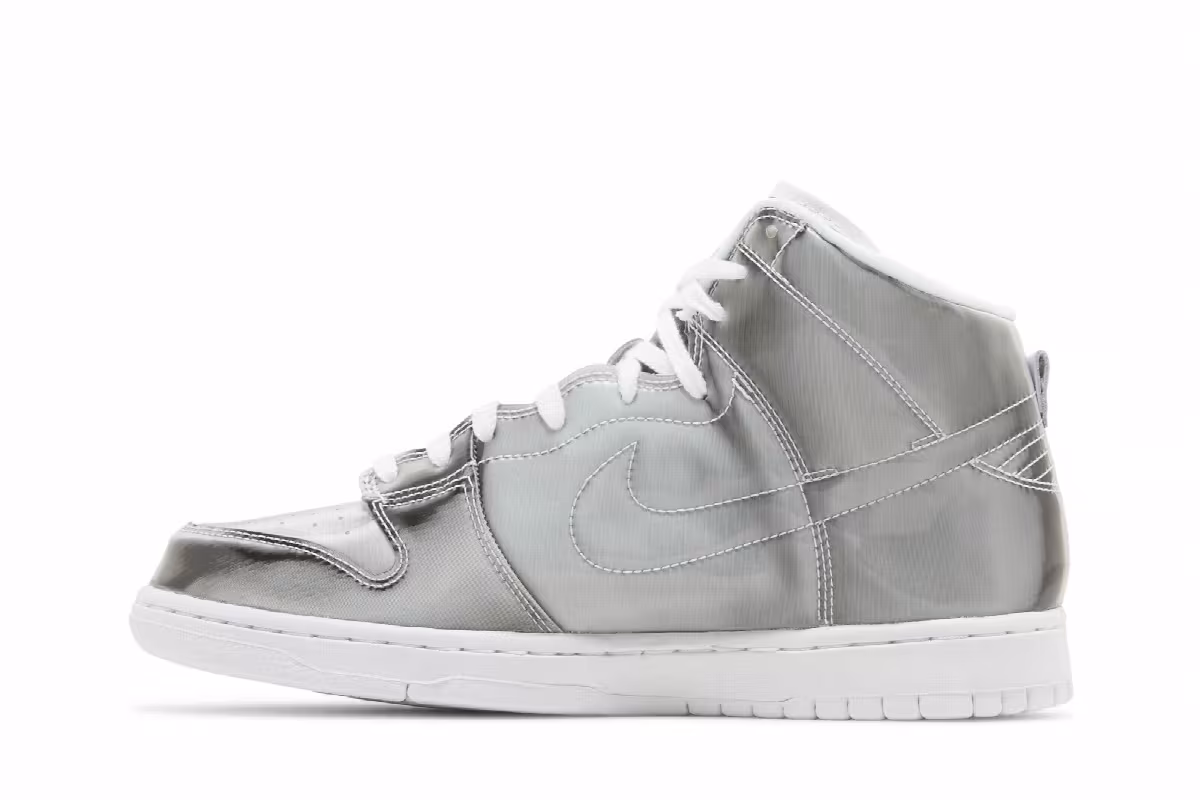 CLOT x Nike Dunk High Flux, view 4