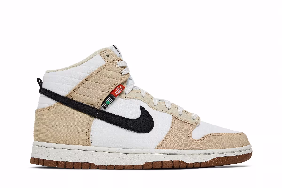 Nike Dunk High Next Nature Toasty - Rattan, view 2