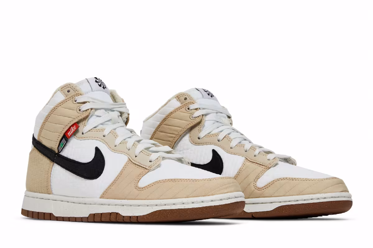 Nike Dunk High Next Nature Toasty - Rattan, view 9