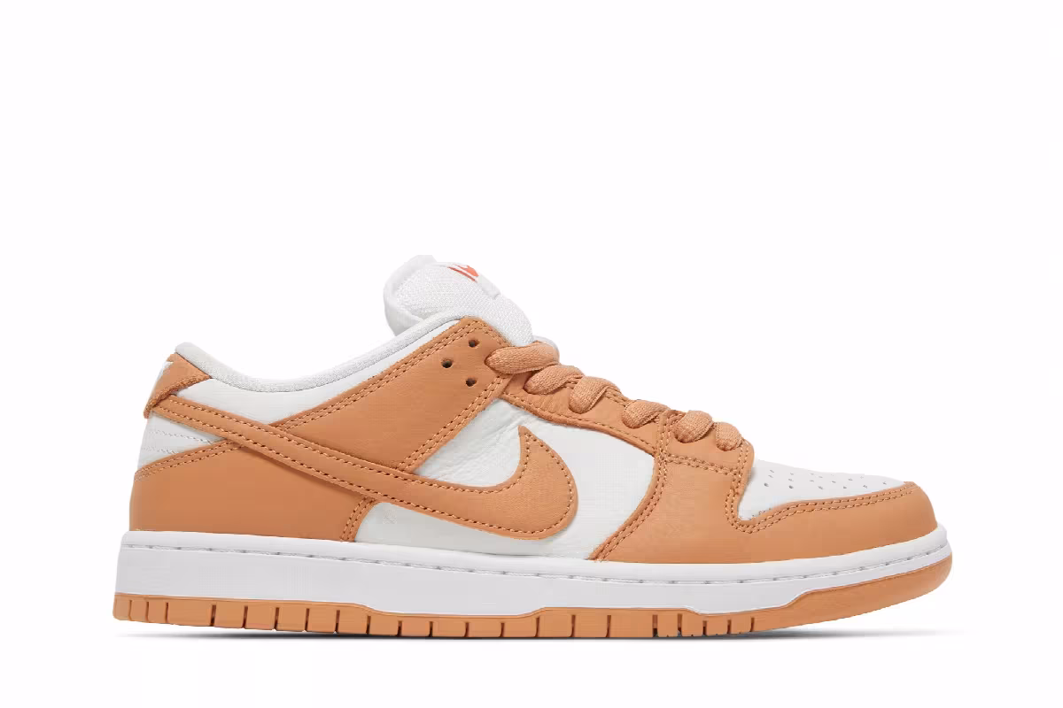 Nike Dunk Low Pro ISO SB Light Cognac, view 2