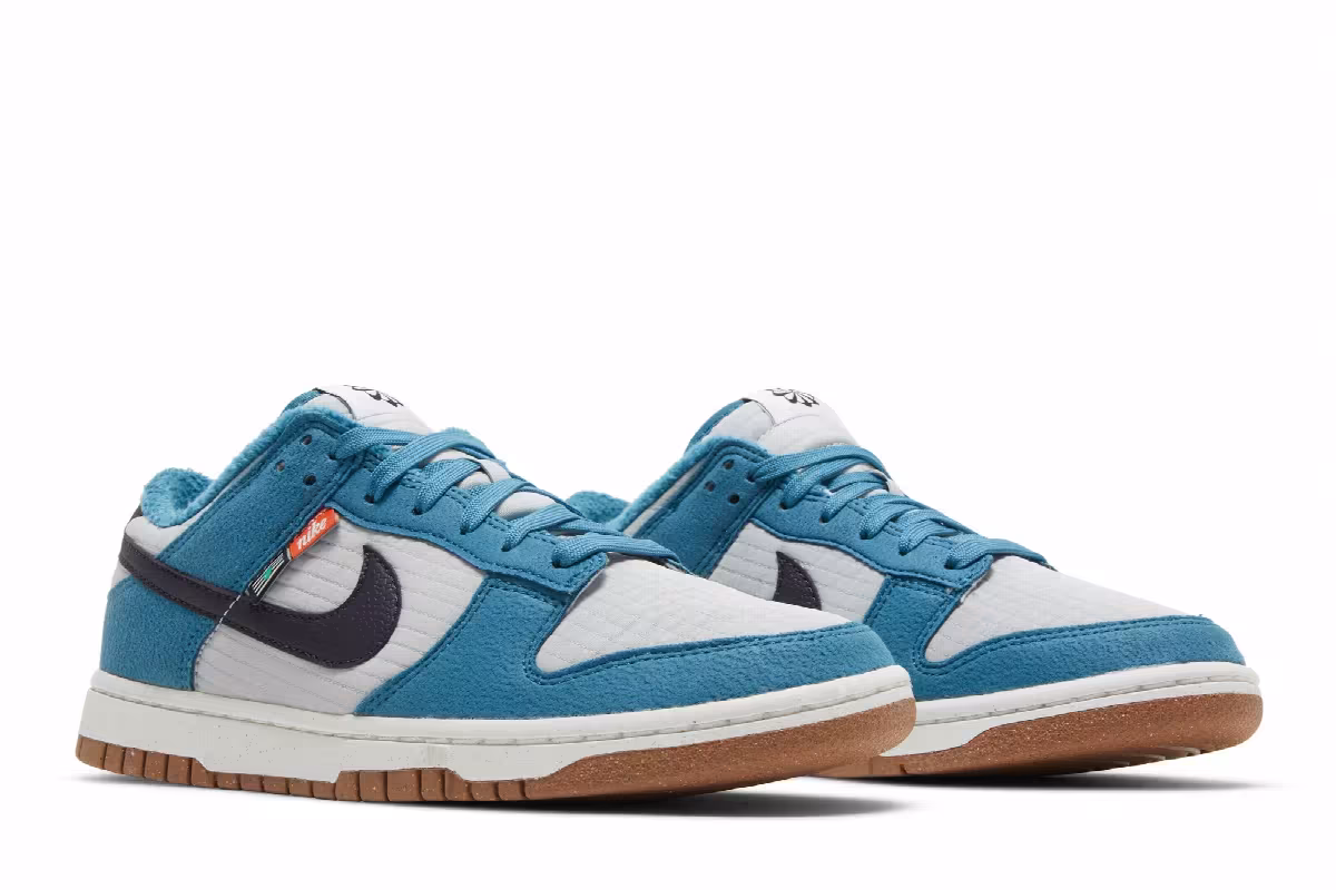 Nike Dunk Low Next Nature Toasty - Rift Blue, view 9