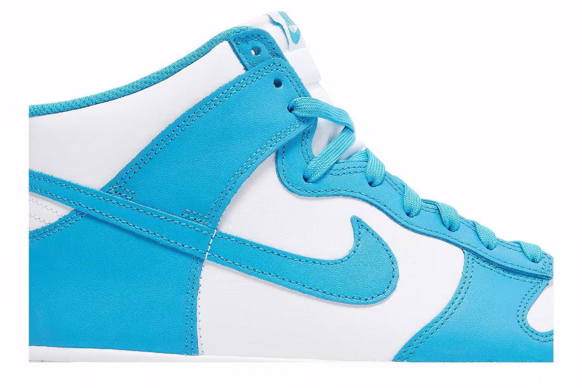 Nike Dunk High Laser Blue, view 3