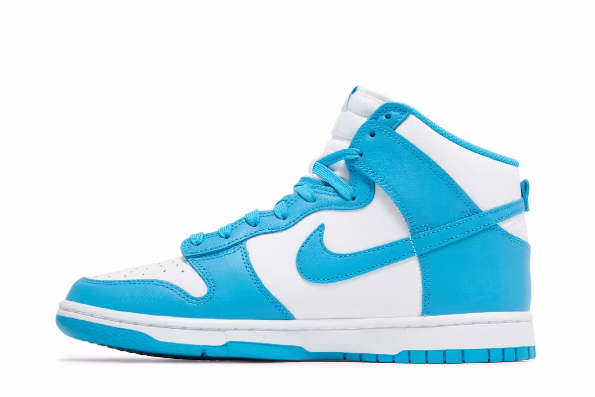 Nike Dunk High Laser Blue, view 4
