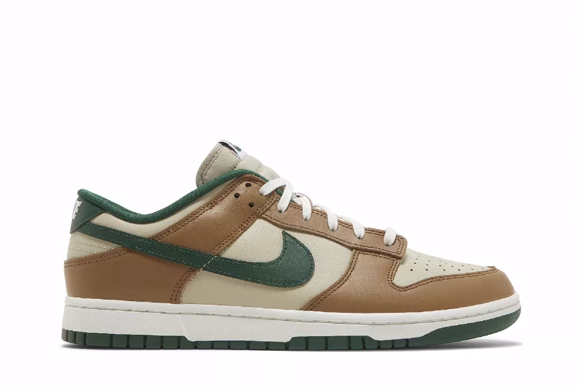 Nike Dunk Low Rattan Canyon Green, view 2