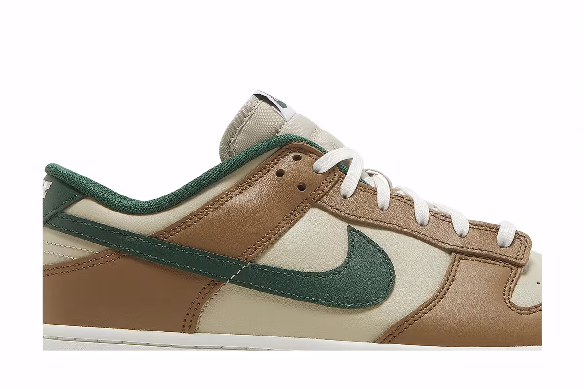 Nike Dunk Low Rattan Canyon Green, view 3