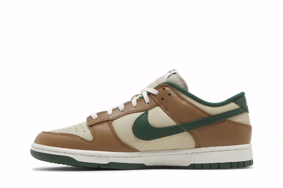Nike Dunk Low Rattan Canyon Green, view 4