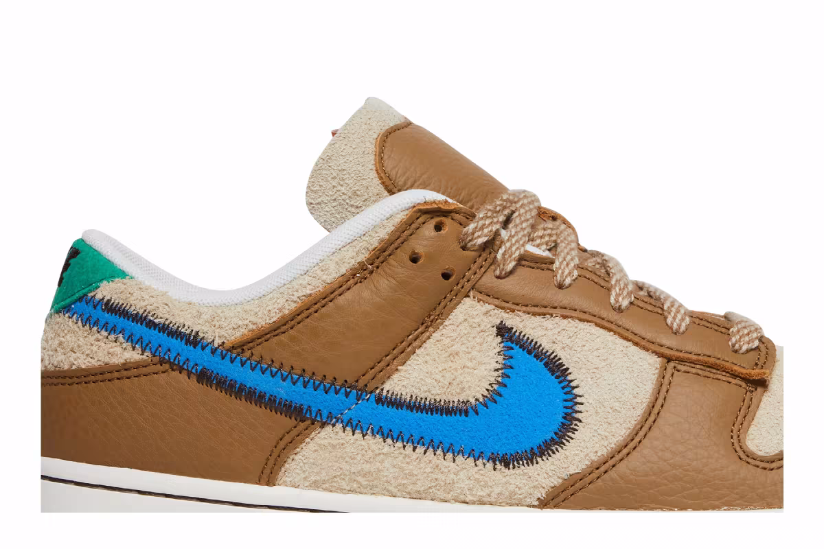 size? x Nike Dunk Low Dark Driftwood, view 3