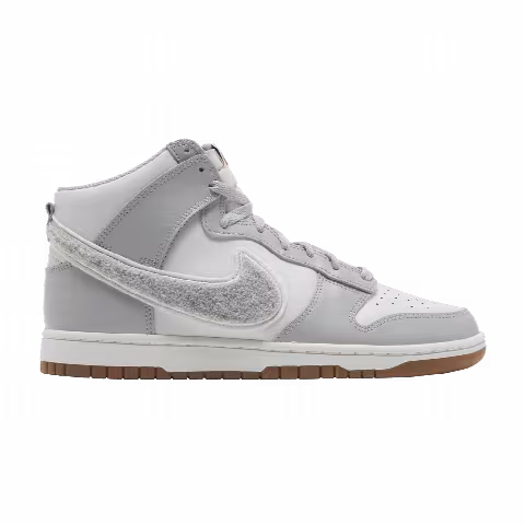 Nike Men's Dunk High 'Chenille Swoosh - Light Smoke Grey'