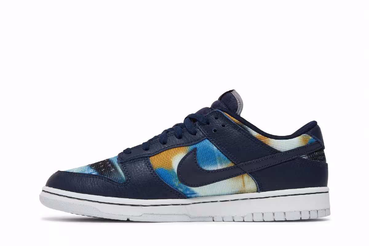 Nike Dunk Low Premium Graffiti Pack - Obsidian, view 4