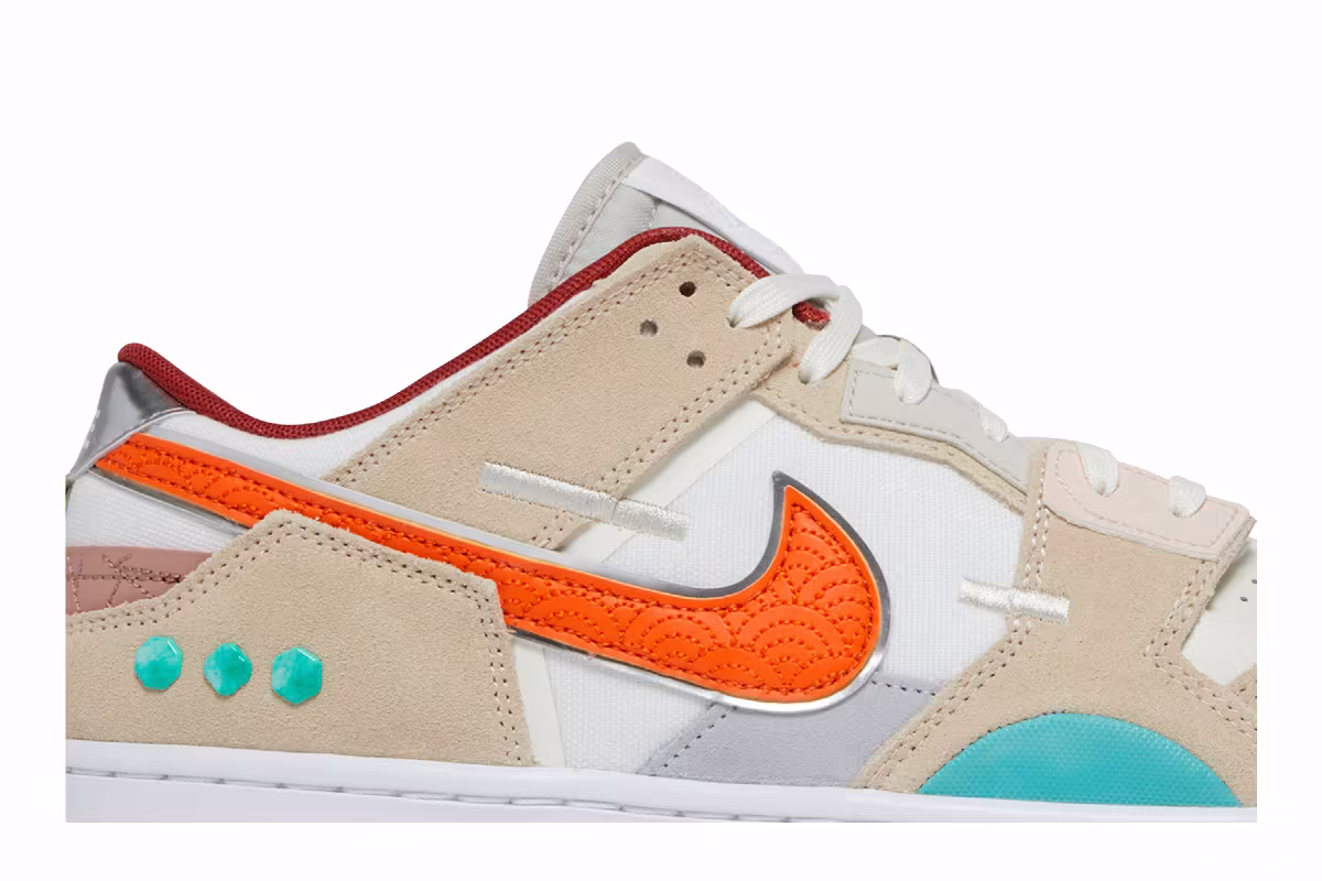 Nike Dunk Low Scrap Shapeless, Formless, Limitless, view 3