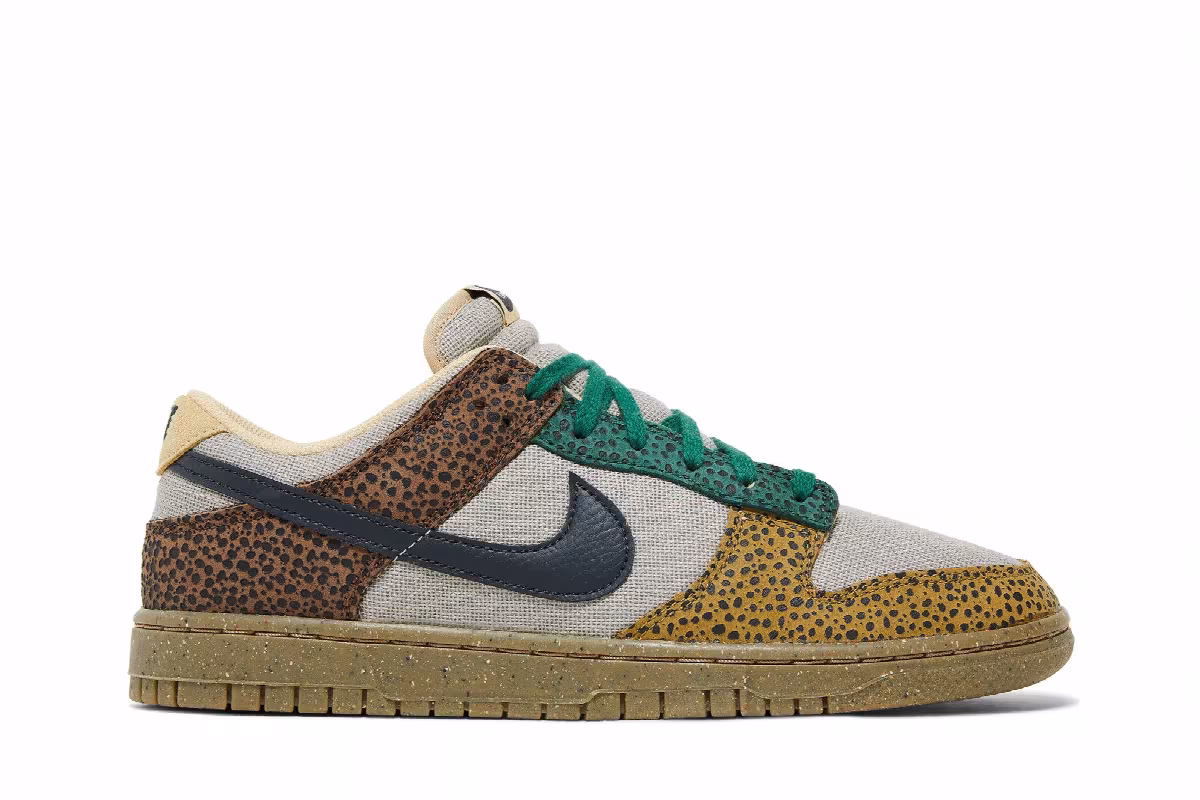 Nike Dunk Low Golden Moss, view 2