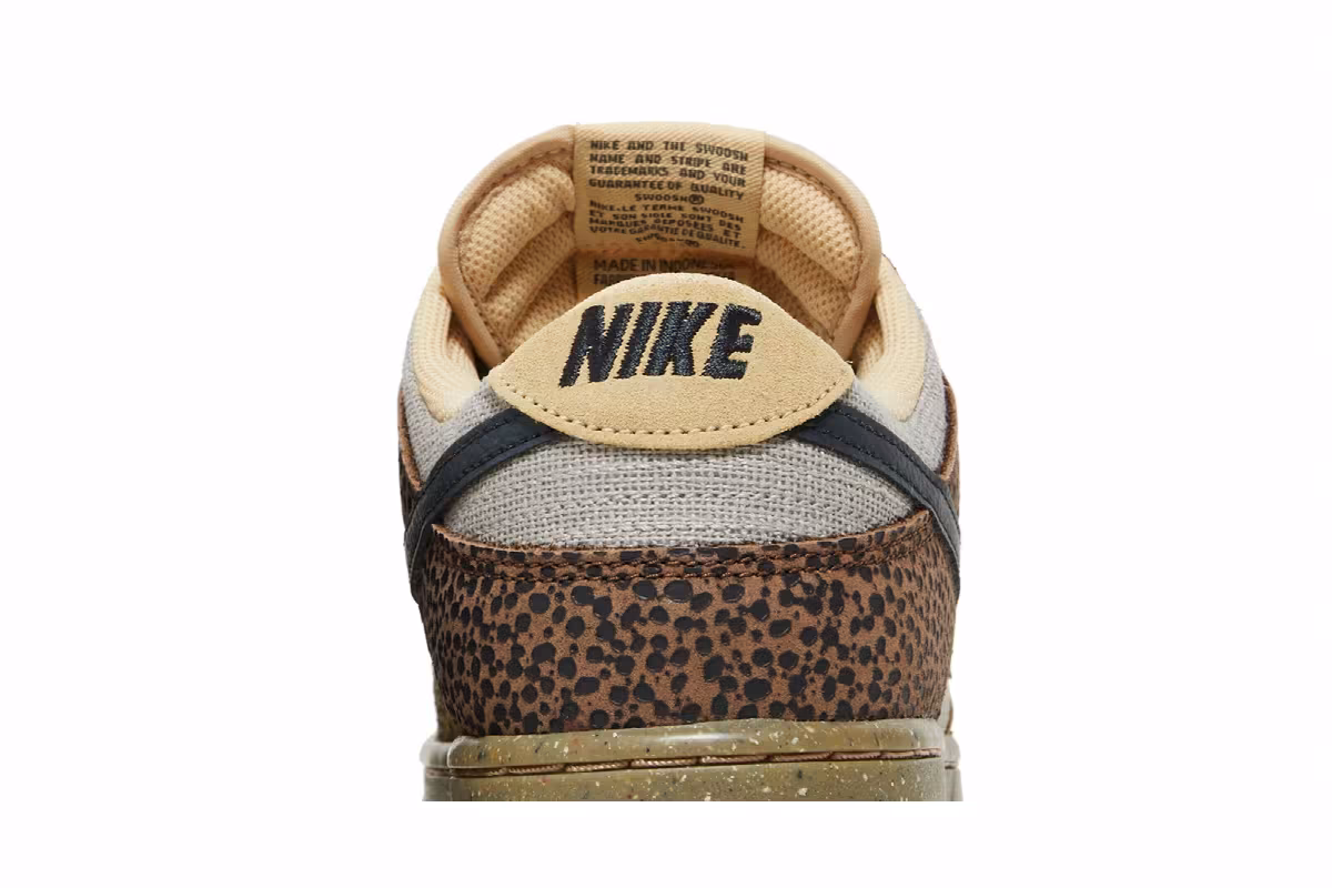 Nike Dunk Low Golden Moss, view 8