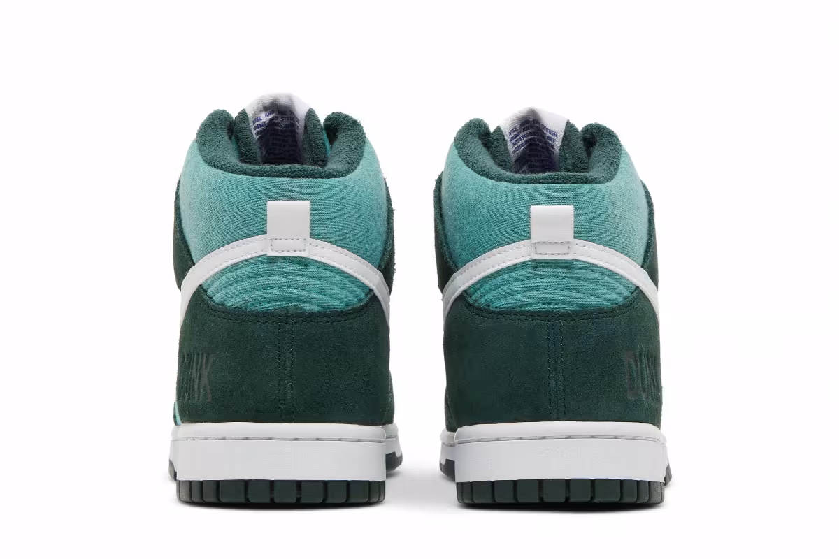 Nike Dunk High SE Athletic Club - Pro Green, view 7