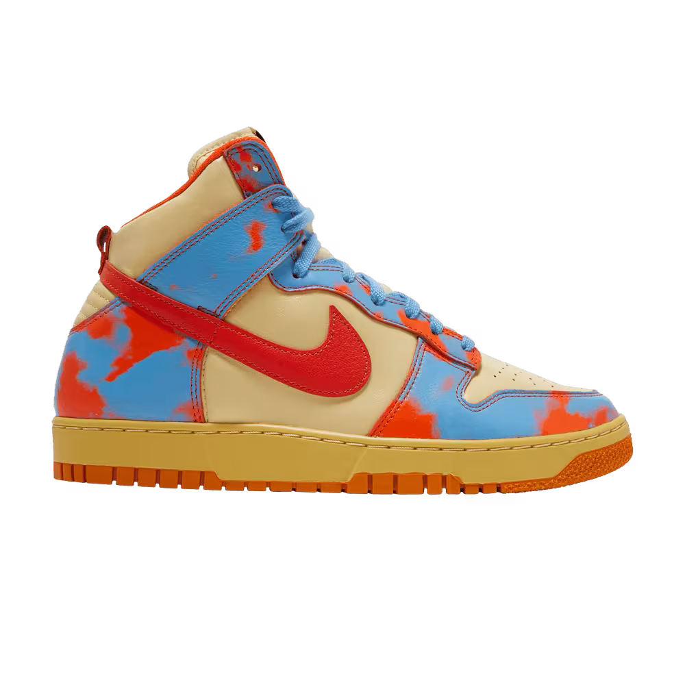 Nike Men's Dunk High 1985 Orange Acid Wash
